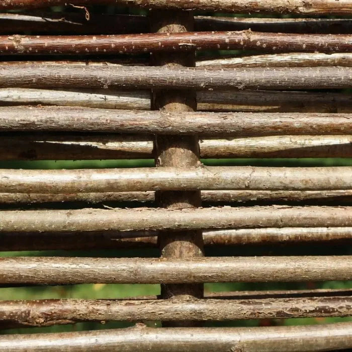 High-quality hazel fencing panels, perfect for creating privacy and defining boundaries.