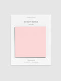 Sticky notes on their backing displayed on a neutral background. Color pictured is Cotton.