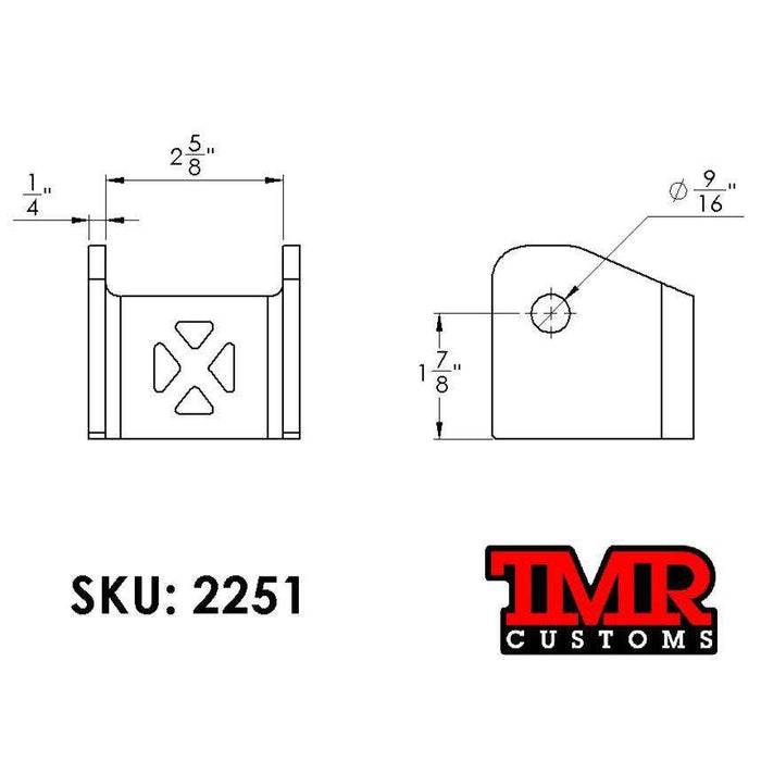 Truss Mount Upper Link Tower - Shorty