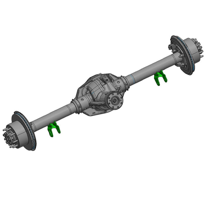 Universal DIY Traction Bar Brackets - Axle Mount (4" Tube)