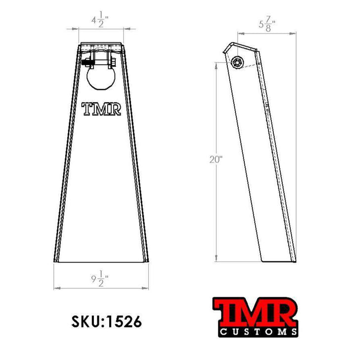Universal Rear Coilover/Shock/Strut Towers - EXTENDED HEIGHT
