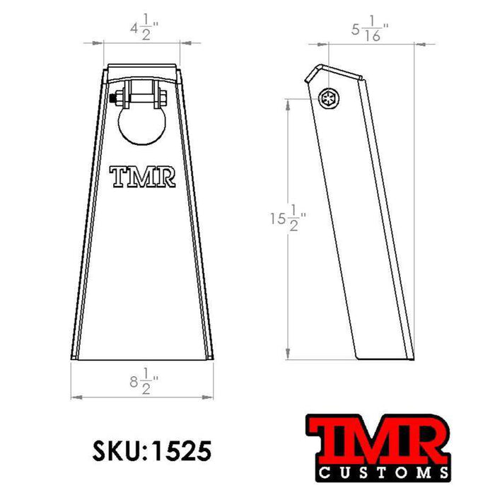 Universal Rear Coilover/Shock/Strut Towers - STANDARD HEIGHT
