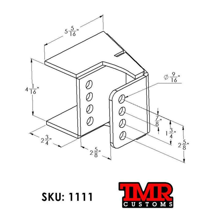 Universal Upper Link Frame Mount
