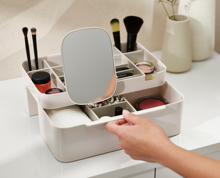 [half-width] Viva Large Cosmetic Organiser with Removable Mirror - 75005 - Image 6