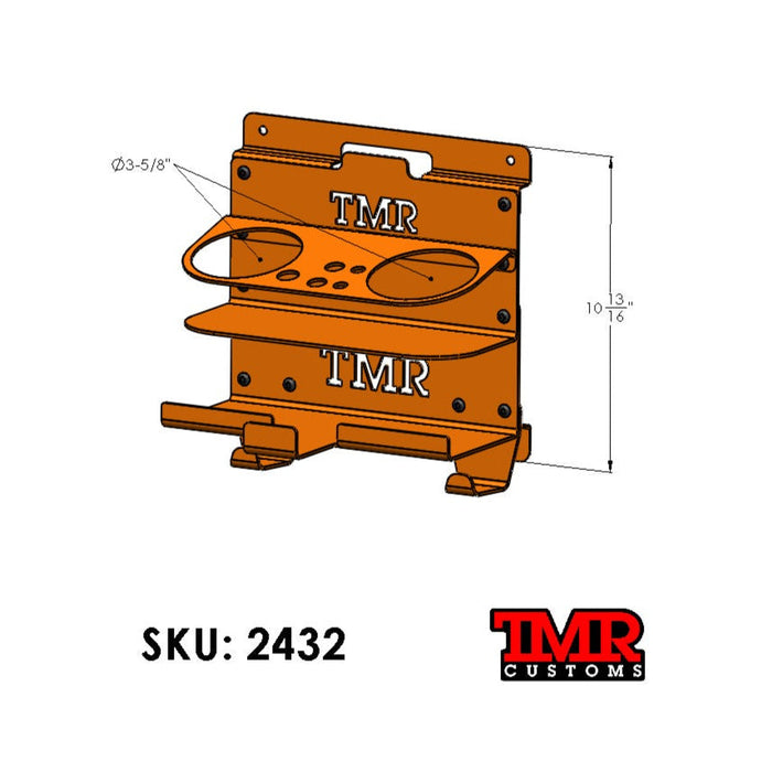 Wall Mount Weld Organizer - The Whole Shebang