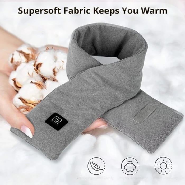 Warm Heating Scarf Electric USB Heated Scarf for women and men