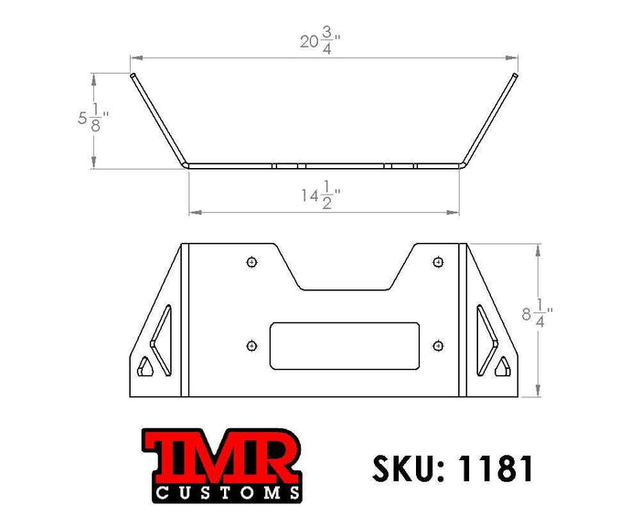 Warn 8274 Universal Winch Mount