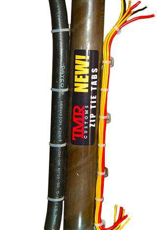 Weld On Zip Tie Tab/Cable Tie Tab - 100 PACK