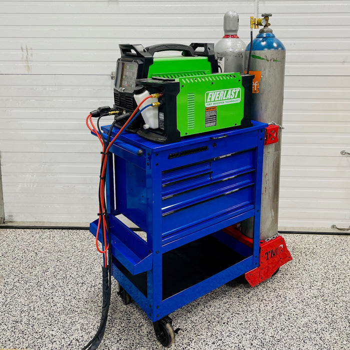 Welding Cart Conversion (Harbor Freight Mechanics Cart)