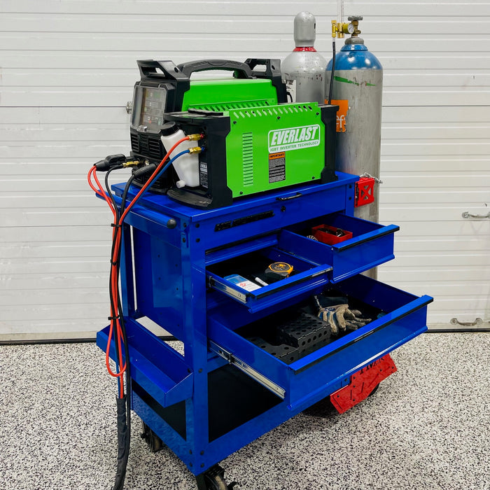 Welding Cart Conversion (Harbor Freight Mechanics Cart)