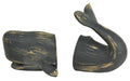 WHALE BOOKENDS