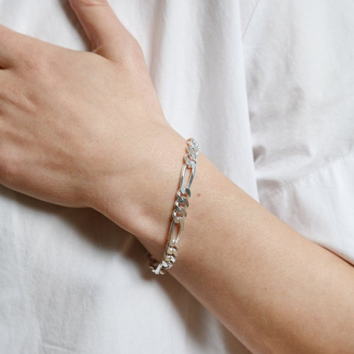 Wolf Circus Chunky Silver Chain Bracelet | Wolf Circus Michelle Bracelet in Sterling Silver | Silver Bracelet | Wolf Circus | Sterling Silver Statement Bracelet | Golden Rule Gallery | Excelsior, MN